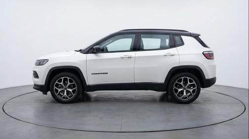 Bright White Clearcoat 2025 Jeep Compass Limited