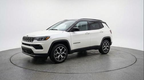 Bright White Clearcoat 2025 Jeep Compass Limited