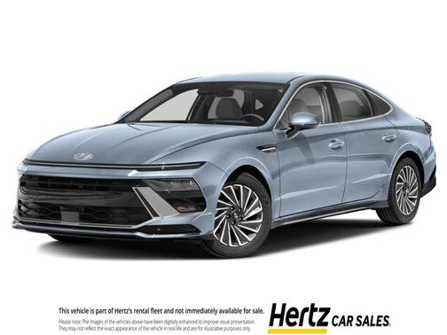 Transmission Blue 2025 Hyundai SONATA Hybrid SE