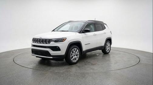 Bright White Clearcoat 2025 Jeep Compass Limited