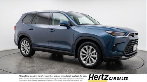 Blueprint 2025 Toyota Highlander LE