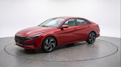 Ultimate Red 2025 Hyundai ELANTRA SEL