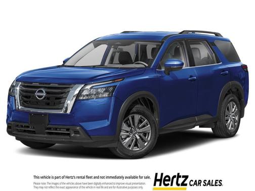 Deep Ocean Blue Pearl 2025 Nissan Pathfinder SV 4WD