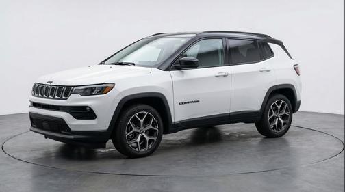 Bright White Clearcoat 2025 Jeep Compass Limited