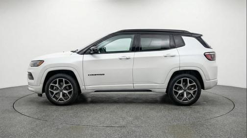 Bright White Clearcoat 2025 Jeep Compass Limited