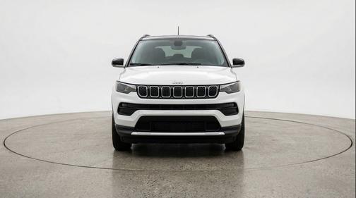 Bright White Clearcoat 2025 Jeep Compass Limited