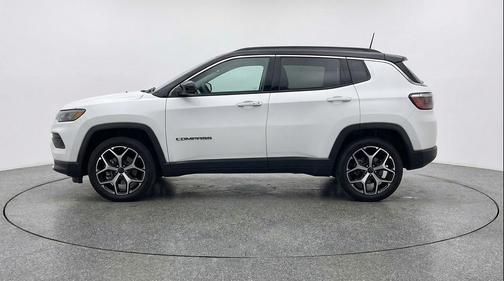 Bright White Clearcoat 2025 Jeep Compass Limited