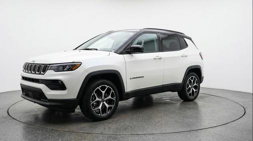 Bright White Clearcoat 2025 Jeep Compass Limited