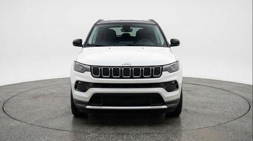 Bright White Clearcoat 2025 Jeep Compass Limited