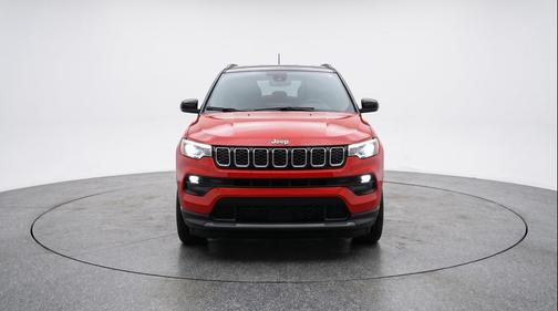 Red 2025 Jeep Compass Limited