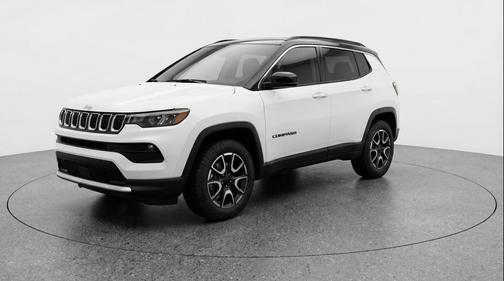 Bright White Clearcoat 2025 Jeep Compass Trailhawk