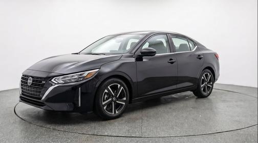 Super Black 2025 Nissan Sentra SV