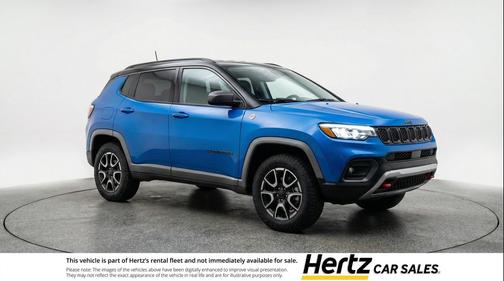 Hydro Blue Pearlcoat 2025 Jeep Compass Trailhawk