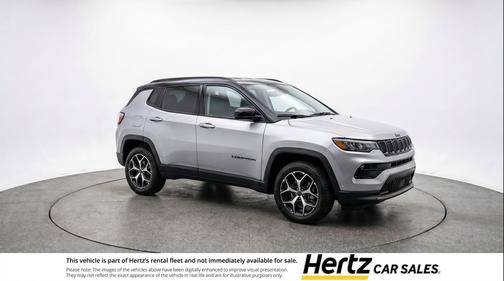Silver Zynith Metallic Clearcoat 2025 Jeep Compass Limited