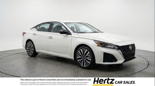 Glacier White 2025 Nissan Altima SV FWD