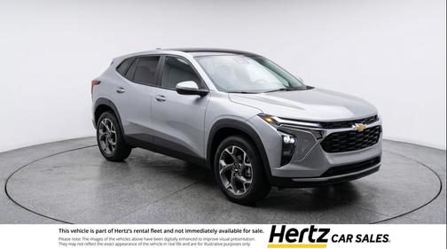 Gray 2025 Chevrolet Trax LT