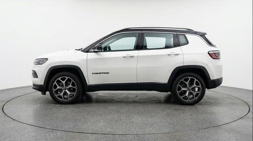 Bright White Clearcoat 2025 Jeep Compass Limited