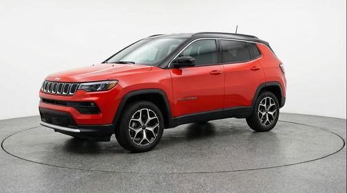 Red Hot Pearlcoat 2025 Jeep Compass Limited