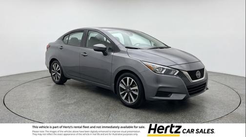 Gun Metallic 2025 Nissan Versa 1.6 SV