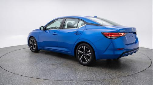 Electric Blue Metallic 2025 Nissan Sentra SV