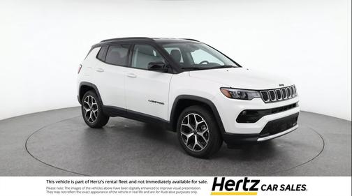 White 2025 Jeep Compass Limited