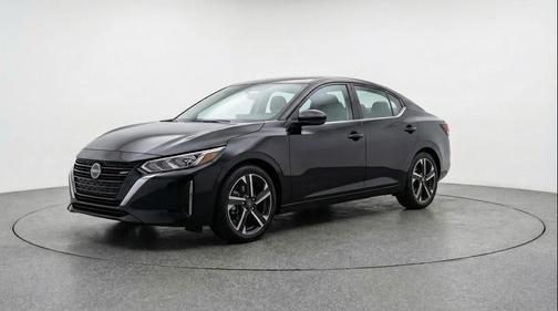 Super Black 2025 Nissan Sentra SV