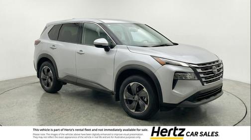 Brilliant Silver Metallic 2025 Nissan Rogue SV