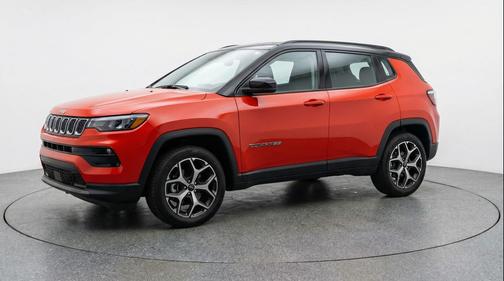 Red Hot Pearlcoat 2025 Jeep Compass Limited