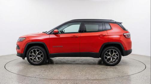 Red Hot Pearlcoat 2025 Jeep Compass Limited