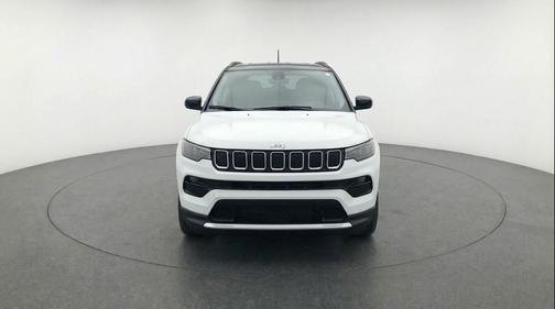 Bright White Clearcoat 2025 Jeep Compass Limited