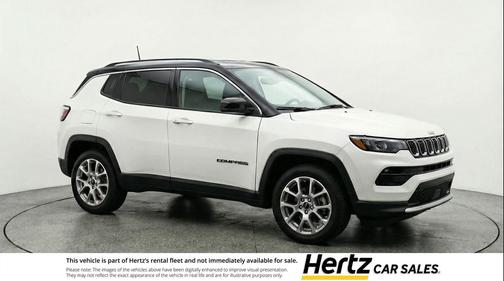 Bright White Clearcoat 2025 Jeep Compass Limited