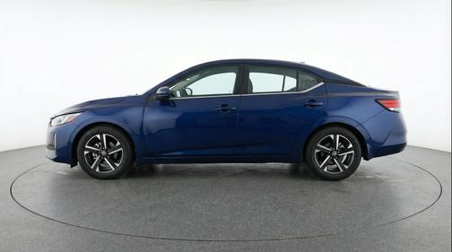 Electric Blue Metallic 2025 Nissan Sentra SV