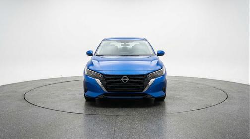 Electric Blue Metallic 2025 Nissan Sentra SV