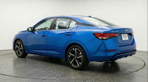 Electric Blue Metallic 2025 Nissan Sentra SV