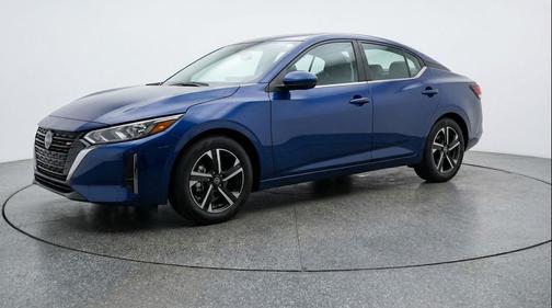 Electric Blue Metallic 2025 Nissan Sentra SV