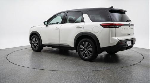 Glacier White 2025 Nissan Pathfinder SV 4WD