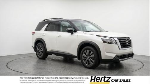 Glacier White 2025 Nissan Pathfinder SV 4WD