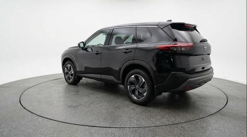 Super Black 2025 Nissan Rogue SV