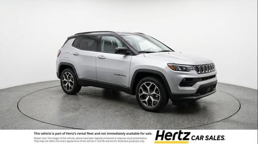 Silver Zynith Metallic Clearcoat 2025 Jeep Compass Limited