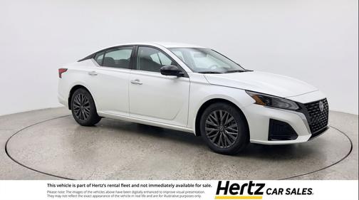 Glacier White 2025 Nissan Altima SV FWD