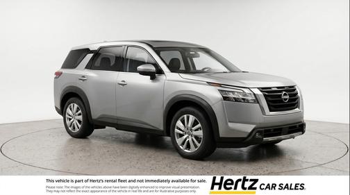 Brilliant Silver Metallic 2025 Nissan Pathfinder SV FWD