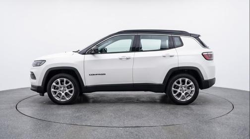 Bright White Clearcoat 2025 Jeep Compass Limited