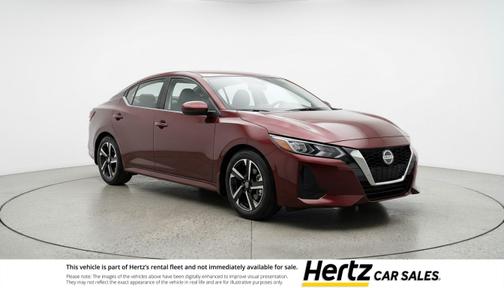 Rosewood Metallic 2025 Nissan Sentra SV