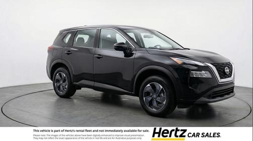 Super Black 2025 Nissan Rogue SV
