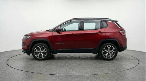 Red Hot Pearlcoat 2025 Jeep Compass Limited