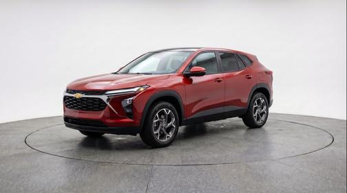 Crimson Metallic 2025 Chevrolet Trax LT