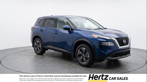 Deep Ocean Blue Pearl 2025 Nissan Rogue SV