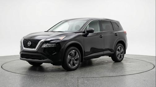 Super Black 2025 Nissan Rogue SV