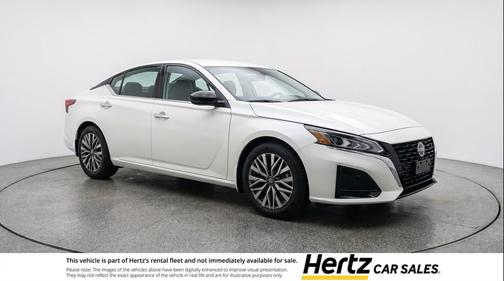 Glacier White 2025 Nissan Altima SV FWD