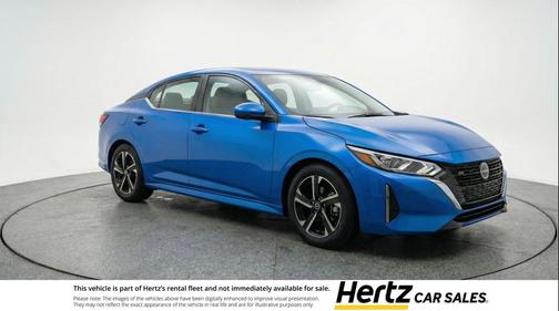 Electric Blue Metallic 2025 Nissan Sentra SV